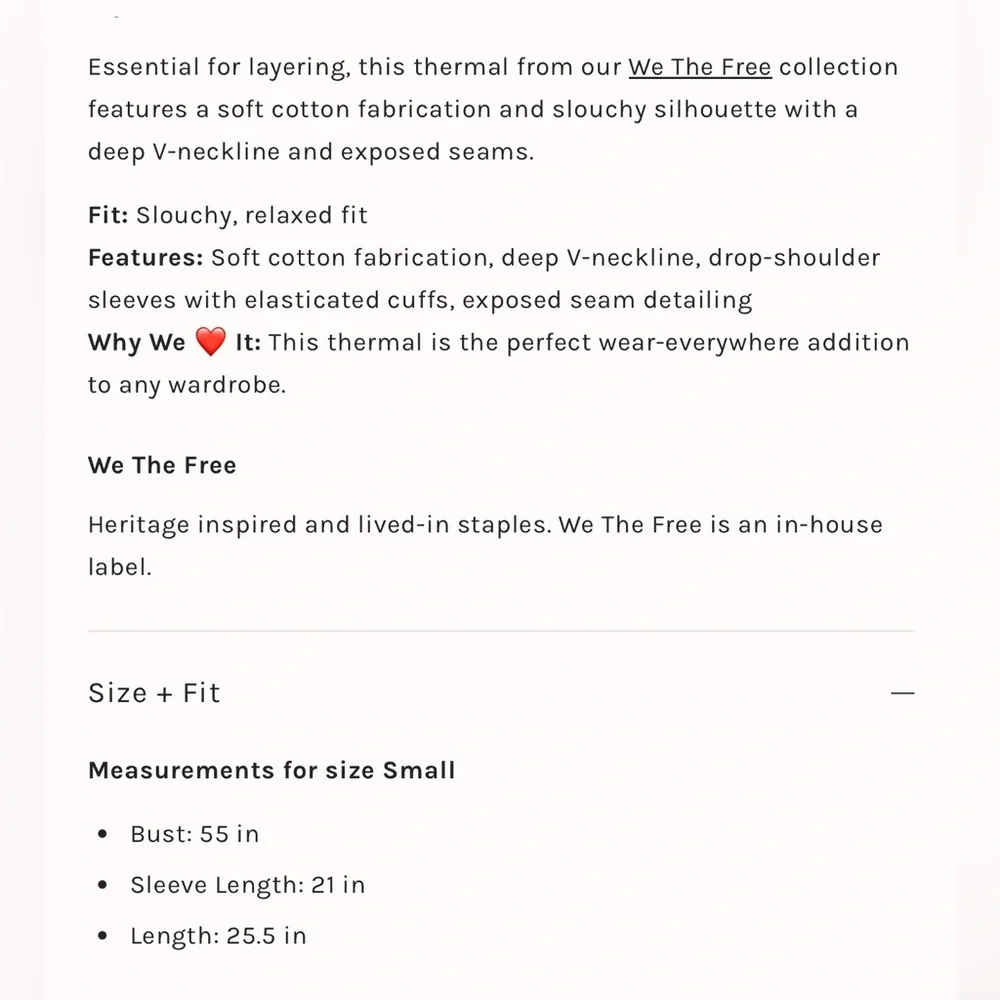 Free People We The Free Ricky Thermal in blue - Picture 4 of 9